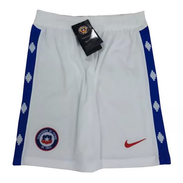 Pantalones Chile Segunda equipo 2021 Blanco